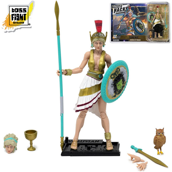 Boss Fight Studio Vitruvian H.A.C.K.S. Athena Goddess of Wisdom 1:18 Scale Action Figure